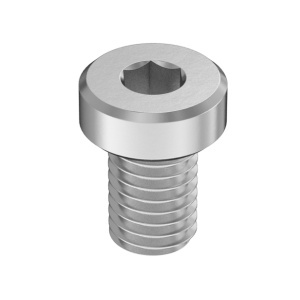 Super-Corrosion-Resistant A4 Low-Profile Socket Head Screw , M8 x 1.25 mm Thread Size, 12mm Long图3